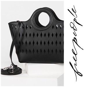  Free People Cut Out Tote, new with tags!
